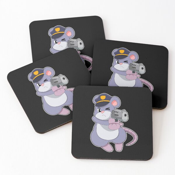 Item preview, Mouse as Police officer with Police hat designed and sold by Snabdesign84.
