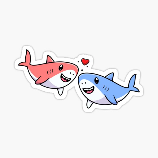 Item preview, Shark Valentine designed and sold by Toxic-vibes.