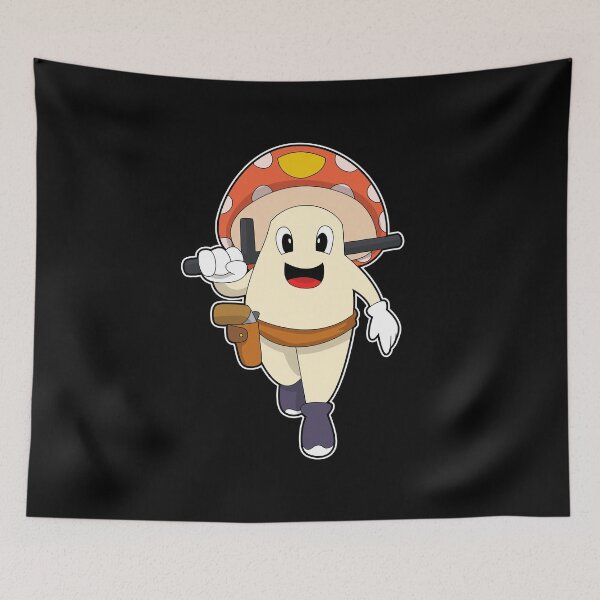 Item preview, Mushroom as Police officer at Police designed and sold by Snabdesign84.