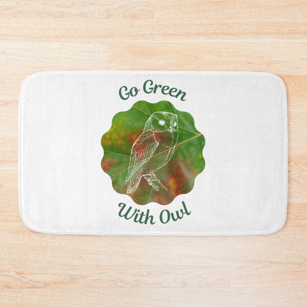 Item preview, Go Green With Owl designed and sold by kucingmaikan.