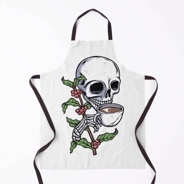 Item preview, Skull Drinking Coffee and Coffee Tree designed and sold by Ala Muk.