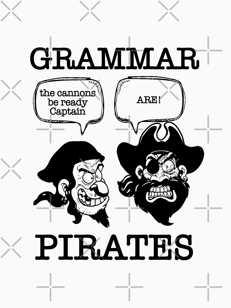 Grammar Pirates Essential T-Shirt for Sale by filthandfury