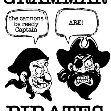 Grammar Pirates Essential T-Shirt for Sale by filthandfury