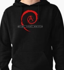 apt-get install anarchism Pullover Hoodie