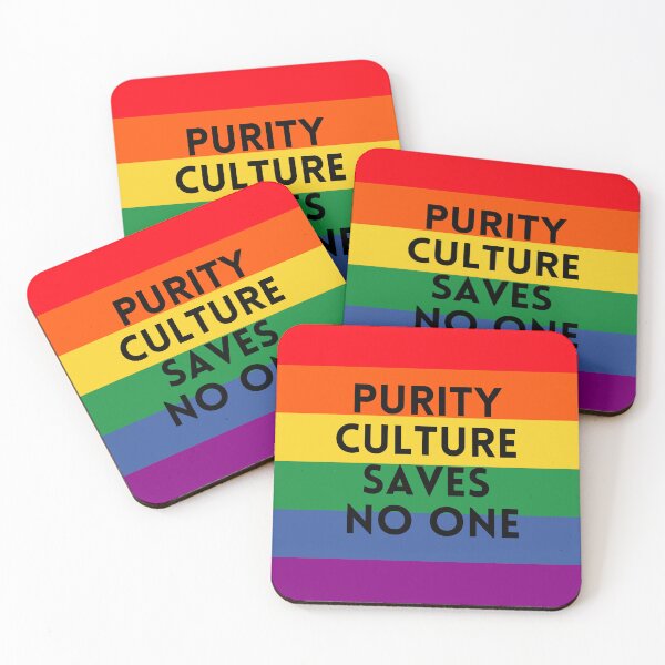 Item preview, Purity Culture Saves No One Rainbow. LGBTQ designed and sold by tiredandbored.