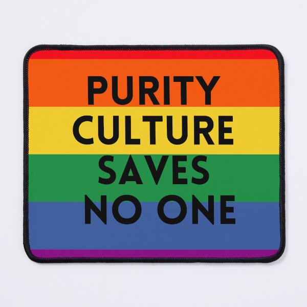 Item preview, Purity Culture Saves No One Rainbow. LGBTQ designed and sold by tiredandbored.