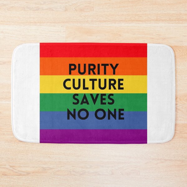 Item preview, Purity Culture Saves No One Rainbow. LGBTQ designed and sold by tiredandbored.