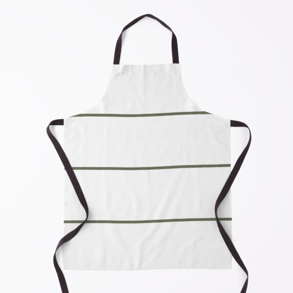 Item preview, Green and White Horizontal Thin Stripe Pattern Pairs DE 2022 Popular Color Hinterland DET509 designed and sold by ColorOfTheYears.