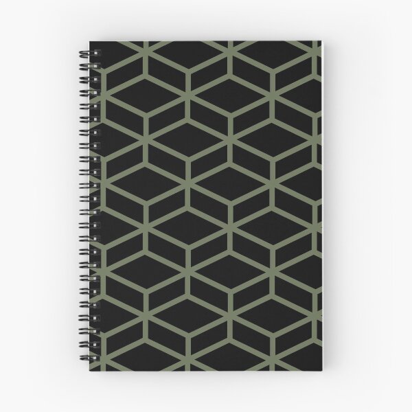 Item preview, Black and Green Tessellation Line Pattern 8 Pairs DE 2022 Popular Color Hinterland DET509 designed and sold by ColorOfTheYears.