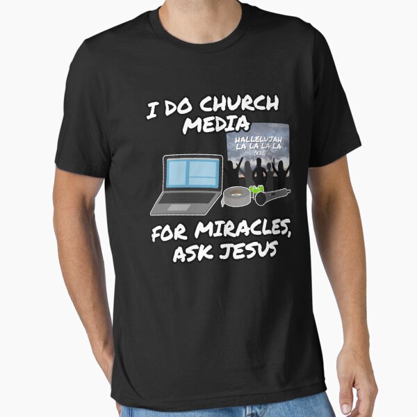Item preview, I Do Church Media For Miracles Ask Jesus designed and sold by doodlerob.
