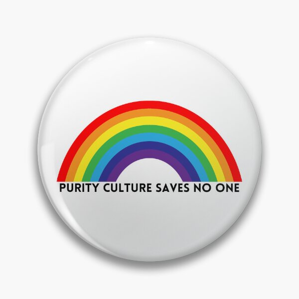 Item preview, Purity Culture Saves No One Rainbow 2 designed and sold by tiredandbored.