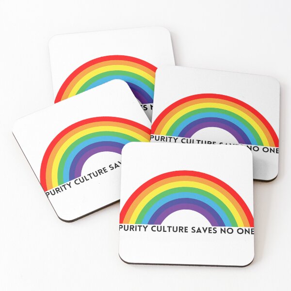 Item preview, Purity Culture Saves No One Rainbow 2 designed and sold by tiredandbored.