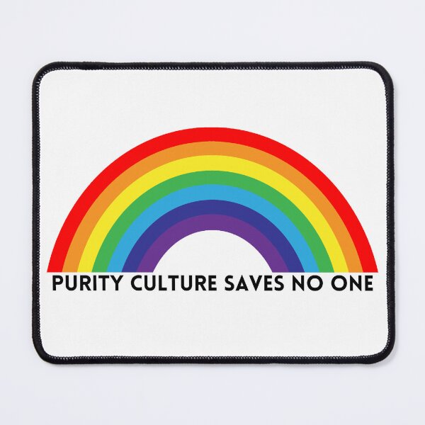 Item preview, Purity Culture Saves No One Rainbow 2 designed and sold by tiredandbored.