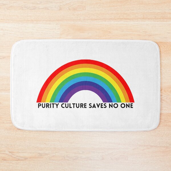 Item preview, Purity Culture Saves No One Rainbow 2 designed and sold by tiredandbored.