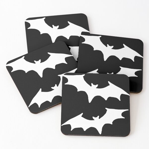 Item preview, Black and white bat print designed and sold by DemonicGloom.
