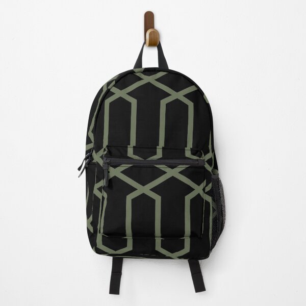 Item preview, Black and Green Tessellation Line Pattern 10 Pairs DE 2022 Popular Color Hinterland DET509 designed and sold by ColorOfTheYears.