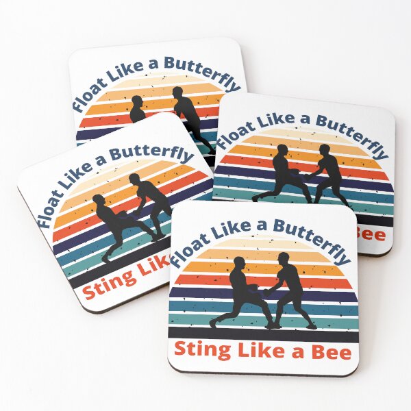 Item preview, Float Like a Butterfly Sting Like a Bee. Muhammad Ali. Boxing. Quote designed and sold by D/Art ⭐⭐⭐⭐⭐.