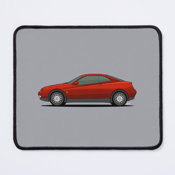 Item preview, Alfa R GTV Single side view Illustration - Red designed and sold by RJWautographics.