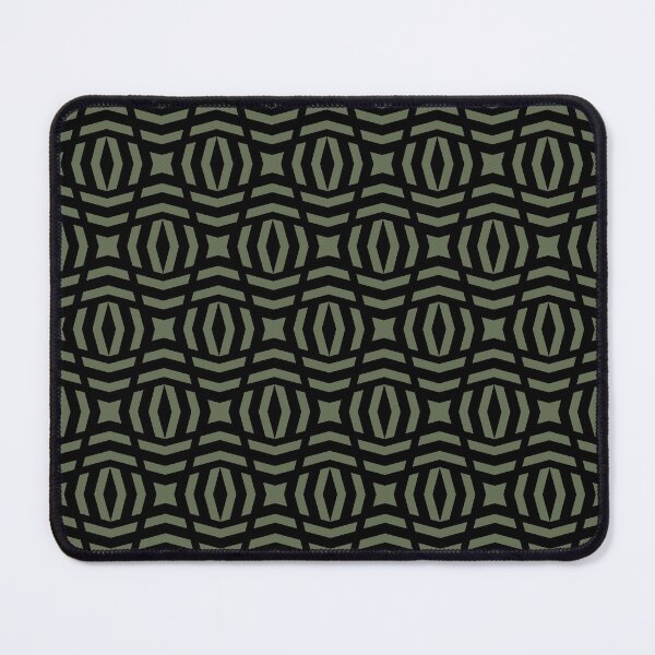 Item preview, Black and Green Tessellation Line Pattern 26 Pairs DE 2022 Popular Color Hinterland DET509 designed and sold by ColorOfTheYears.