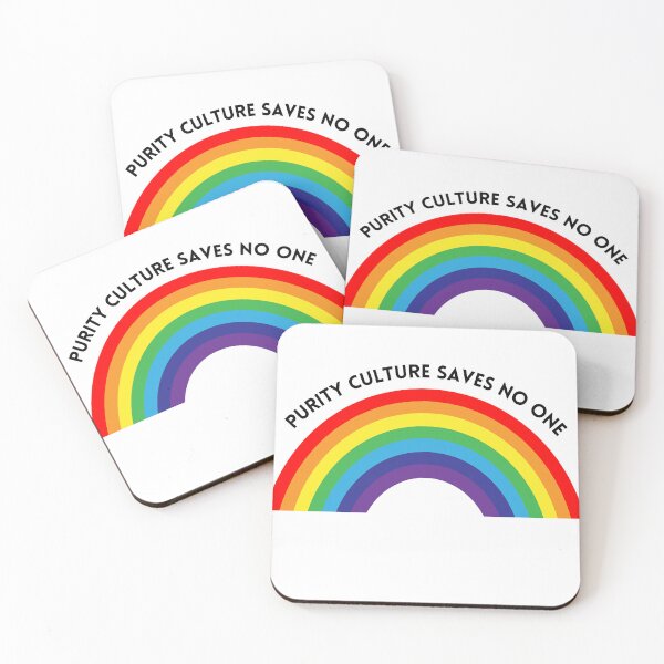 Item preview, Purity Culture Saves No One Rainbow 3 designed and sold by tiredandbored.