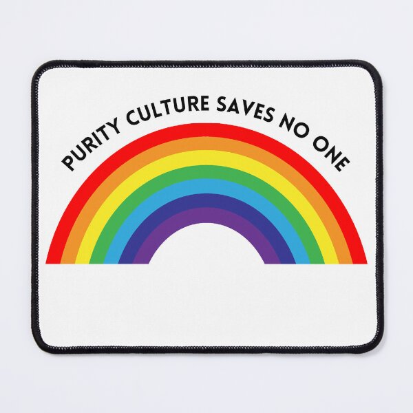 Item preview, Purity Culture Saves No One Rainbow 3 designed and sold by tiredandbored.