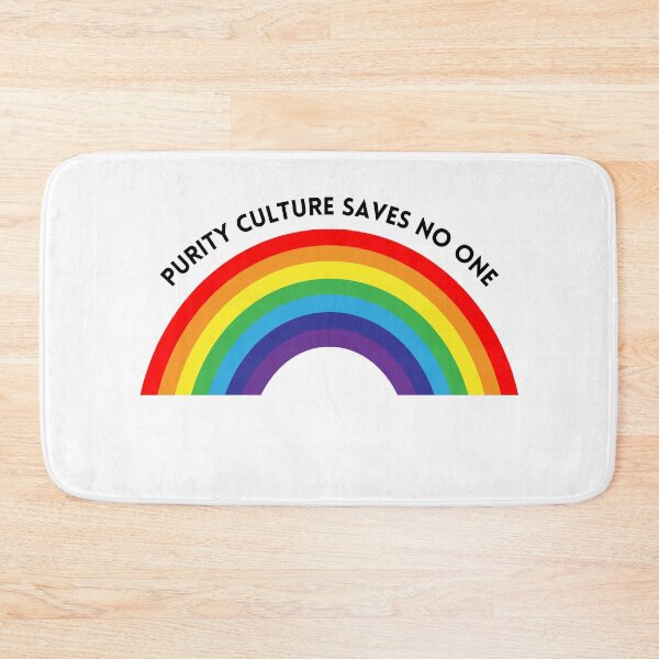Item preview, Purity Culture Saves No One Rainbow 3 designed and sold by tiredandbored.