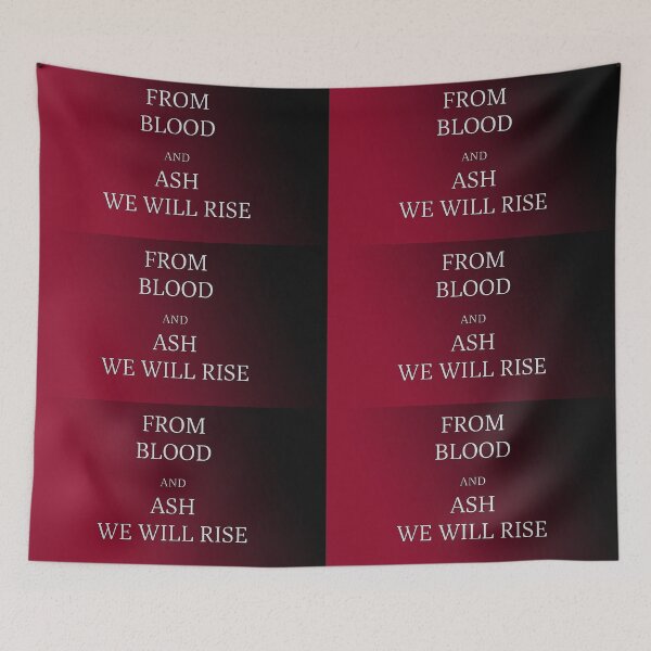 Item preview, From blood and ash designed and sold by Dacilfly.