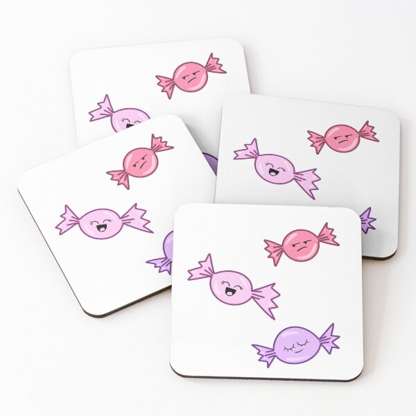 Item preview, Cute Kawaii Hard Candy - Fun Illustration designed and sold by JennCreatesArt.