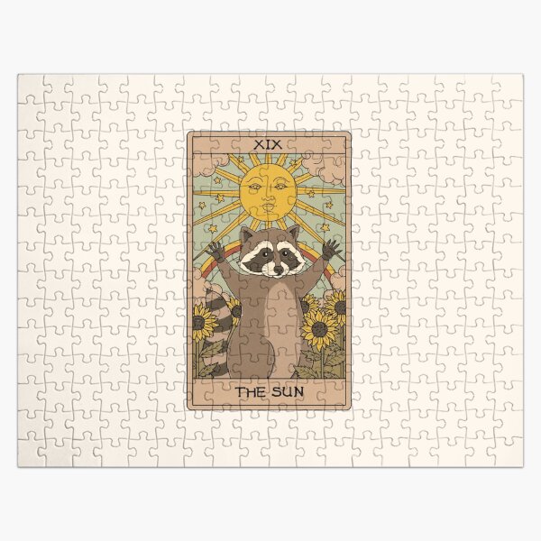 Item preview, The Sun - Raccoons Tarot designed and sold by Thiago Corrêa.