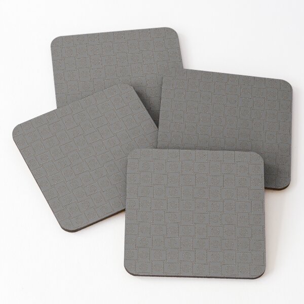 Item preview, Bellringer Motif Woven Circles and Lines on Dark Grey Repeat 5748 designed and sold by Art in My Loft.