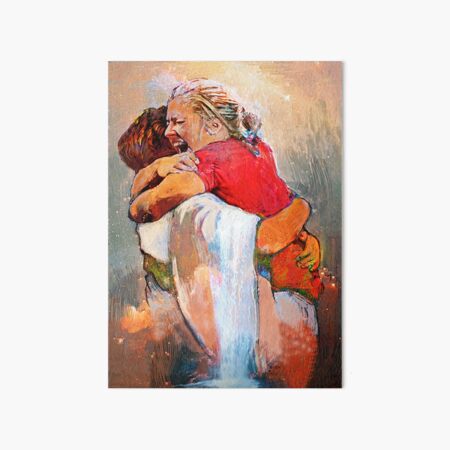 Kerolos Safwat First Day In Heaven Canvas Poster Art Board Print