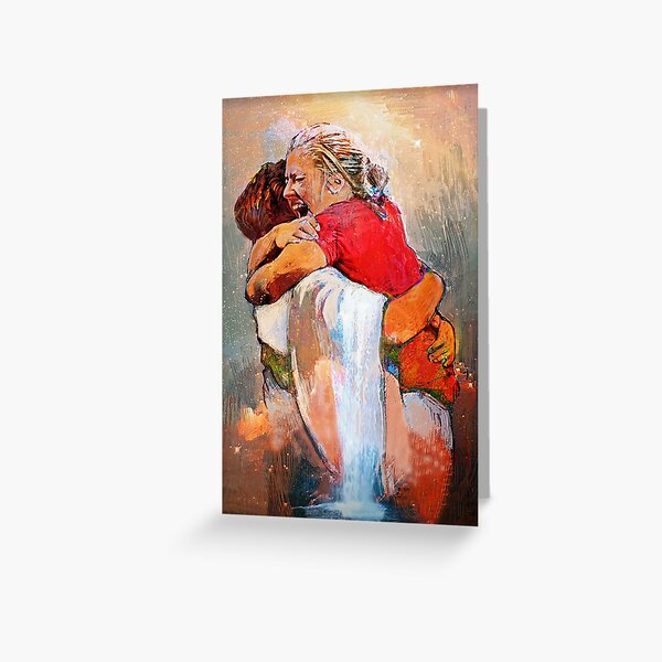 Kerolos Safwat First Day In Heaven Canvas Poster Greeting Card