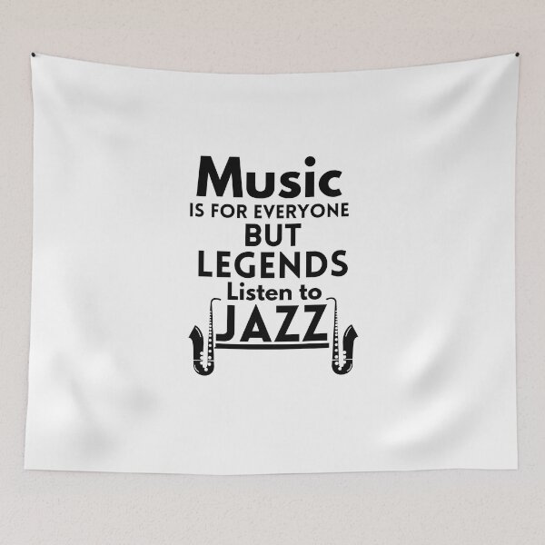 Item preview, Copy of Music is for Everyone But Legends listen To Jazz designed and sold by behappysiempre.