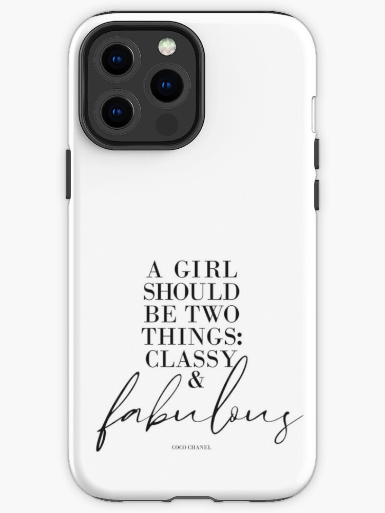 Classy Chanel iPhone 13 Pro Max Case