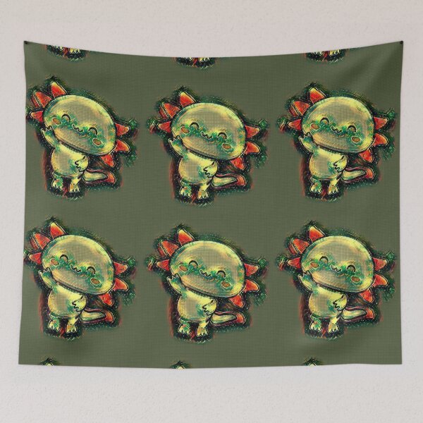 Item preview, Ilustraciones lindas de Axolotl designed and sold by DopeDesign111.
