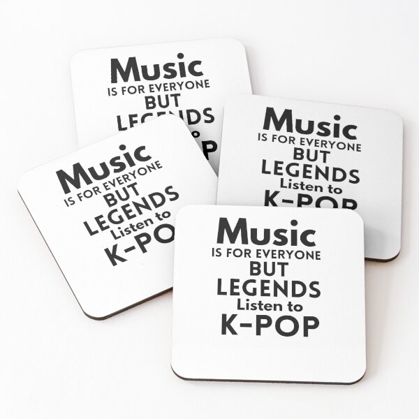 Item preview, Music is for Everyone But Legends listen To K-POP designed and sold by behappysiempre.