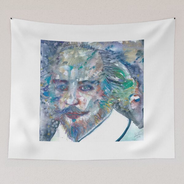 Item preview, WILLIAM SHAKESPEARE - watercolor portrait .8 designed and sold by lautir.