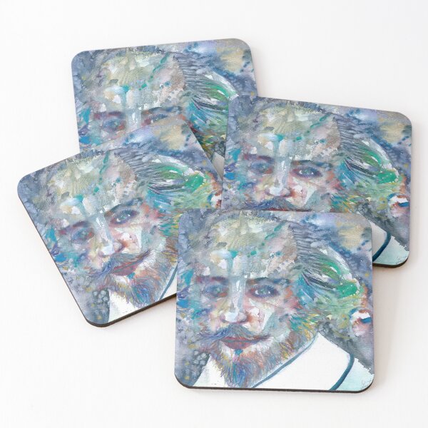 Item preview, WILLIAM SHAKESPEARE - watercolor portrait .8 designed and sold by lautir.