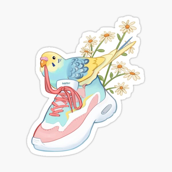 Item preview, Sneaker budgie designed and sold by beeper-art.