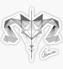 Angry Sheep Sticker