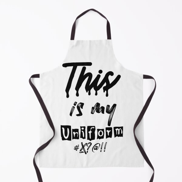 Item preview, Wordplay meme, This is my scary uniform #1 designed and sold by Hypnotees.