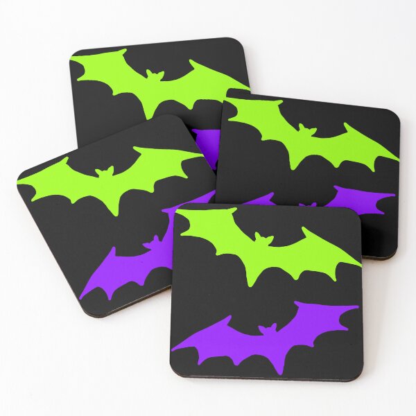 Item preview, Green and purple bats designed and sold by DemonicGloom.