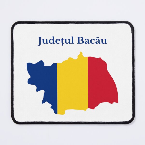 Item preview, Bacau County Map Design, Romania. designed and sold by marosharaf.