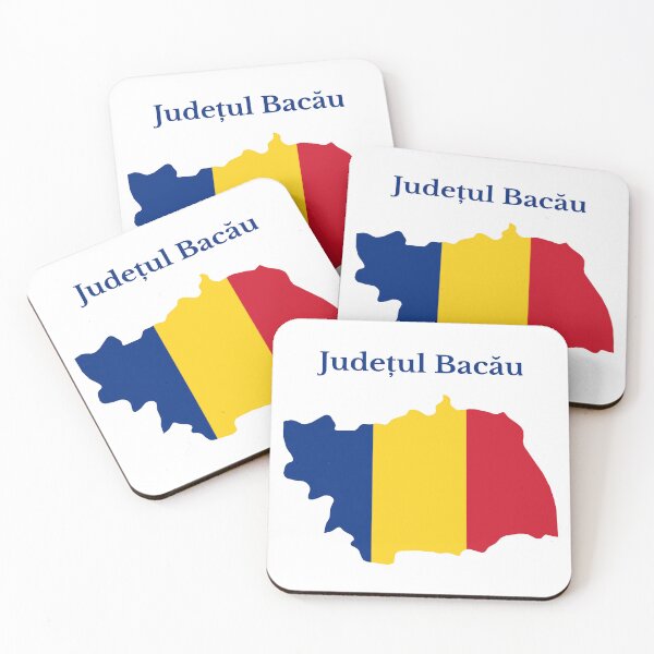Item preview, Bacau County Map Design, Romania. designed and sold by marosharaf.
