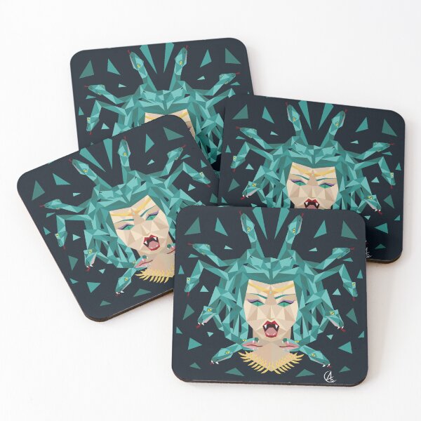 Item preview, Geometric Medusa designed and sold by Aedrylle.