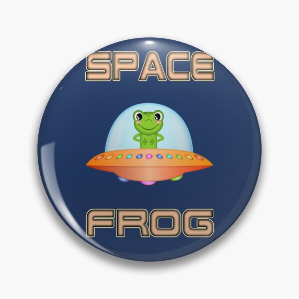 Artikelvorschau, Space Frog - Weltraumfrosch im Ufo entworfen und verkauft von madrigenum.