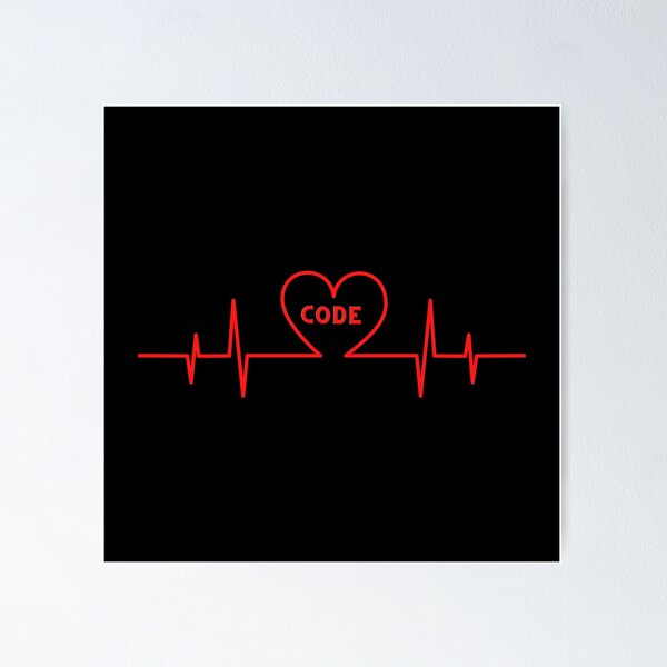 Artikel-Vorschau von Heartbeat-Code, designt und verkauft von RandaBel.