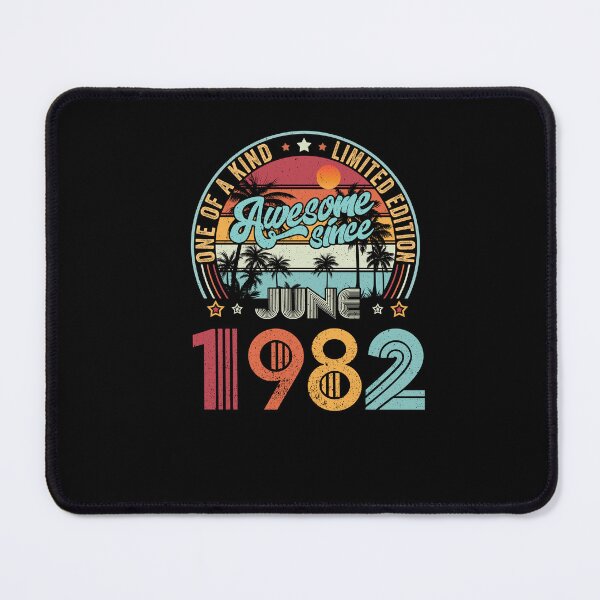 Item preview, 40 Year Old Awesome Since June 1982 40th Birthday designed and sold by Leslie Smith.