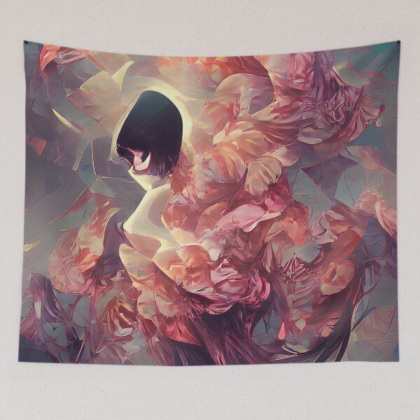 Item preview, Child in Floral Embrace designed and sold by PlacidHinds.