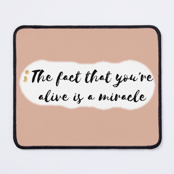 Item preview, The fact that you're alive is a miracle designed and sold by Lucha-Morena.